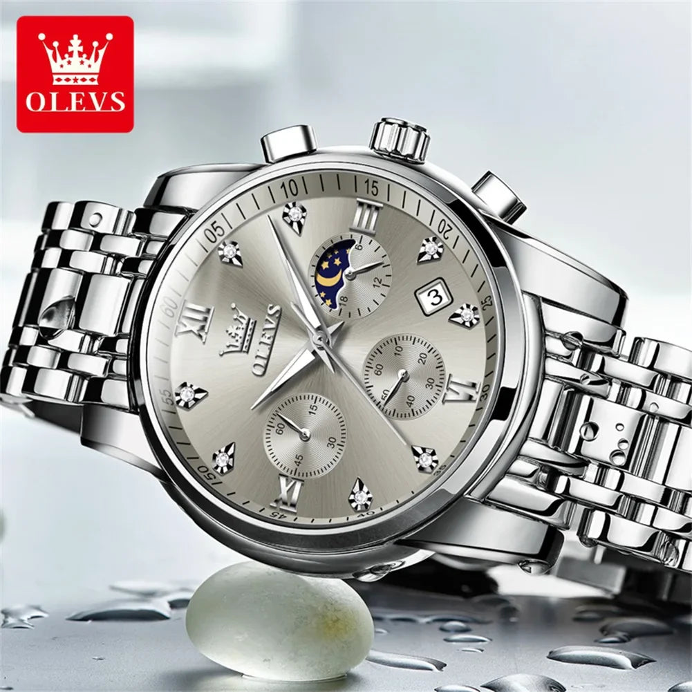 OLEVS 2858 Quartz Watch for Men