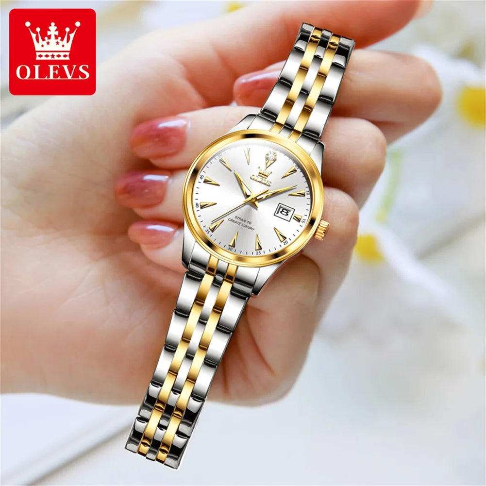 OLEVS Brand Fashion Quartz Watch Women