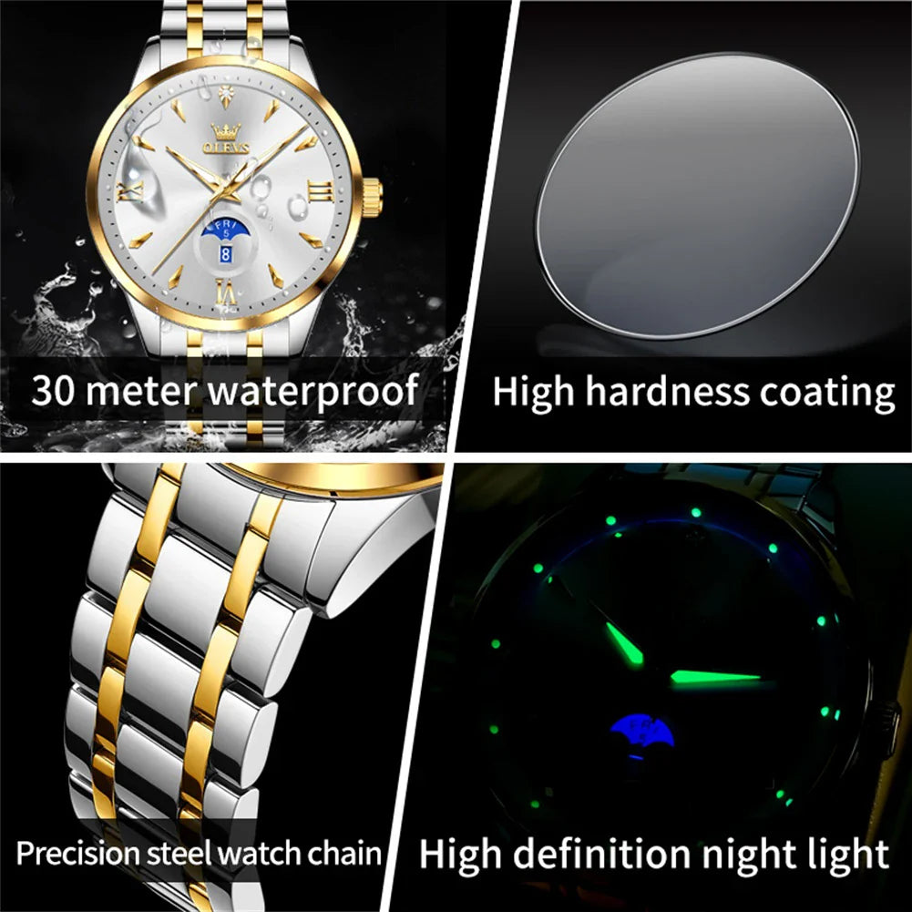 OLEVS Brand Men's Watch