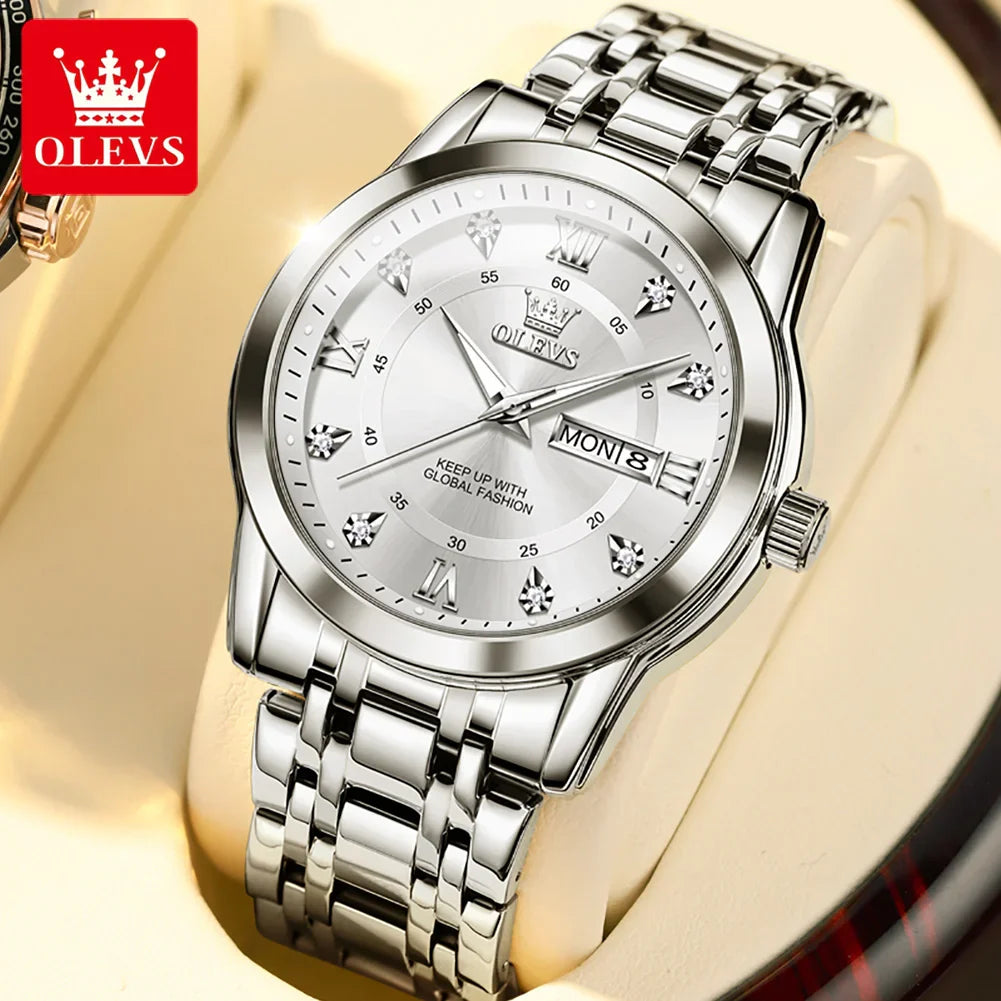 OLEVS Brand Fashion men's watches