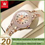 OLEVS 9943 Original Diamond Watch for Women