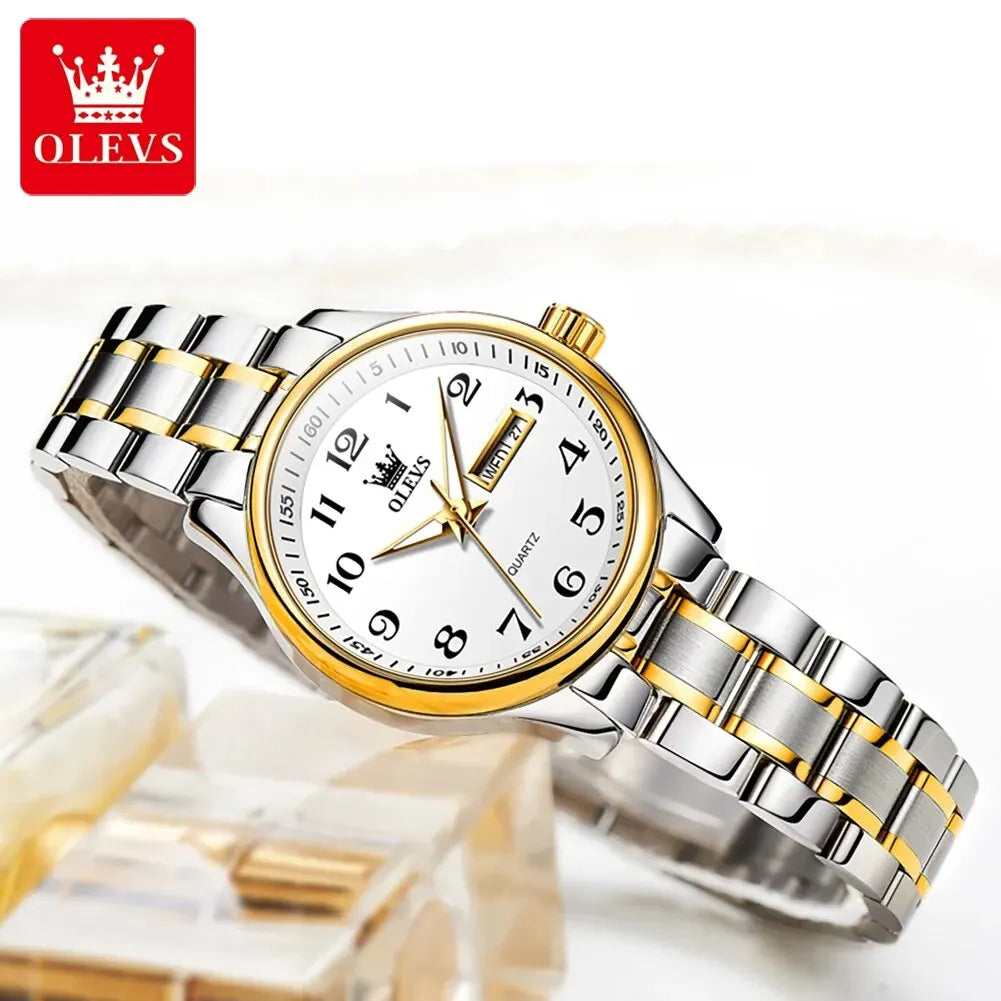 OLEVS 5567 Luxury Quartz Watch for Women