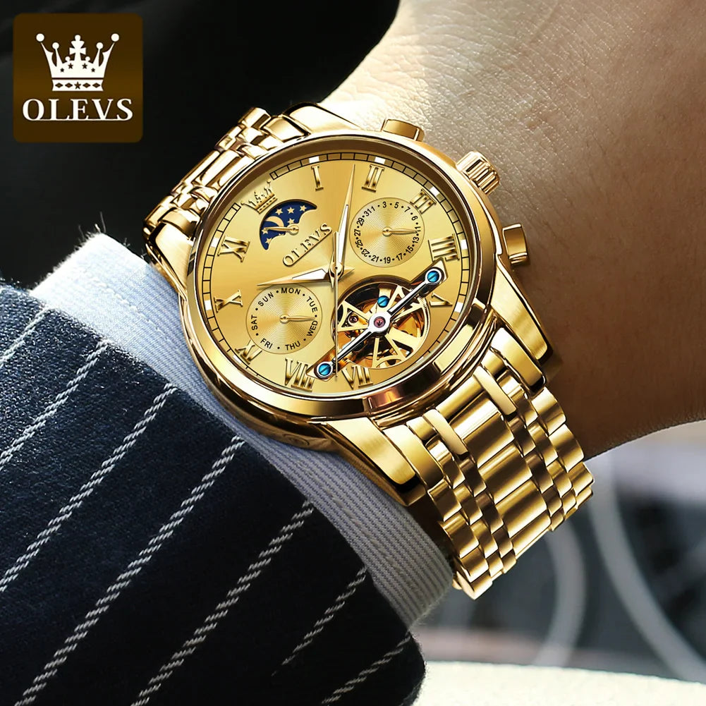 OLEVS 6617 Men's Classic Mechanical Watch