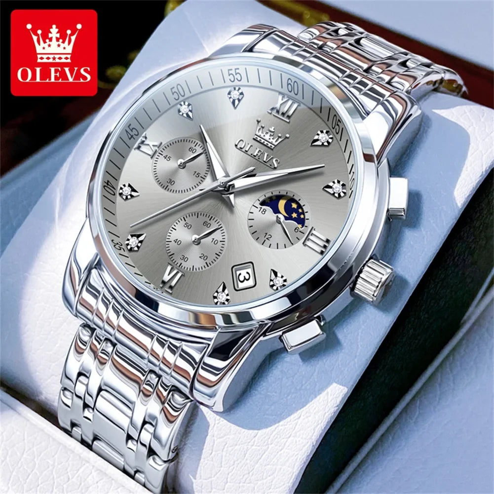 OLEVS 2858 Quartz Watch for Men