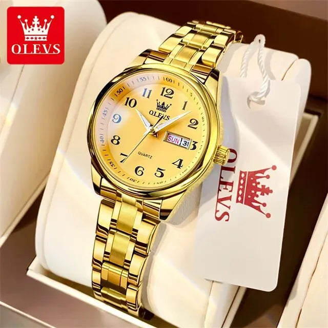 OLEVS 5567 Luxury Quartz Watch for Women