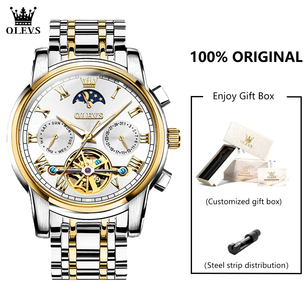 OLEVS 6617 Men's Classic Mechanical Watch