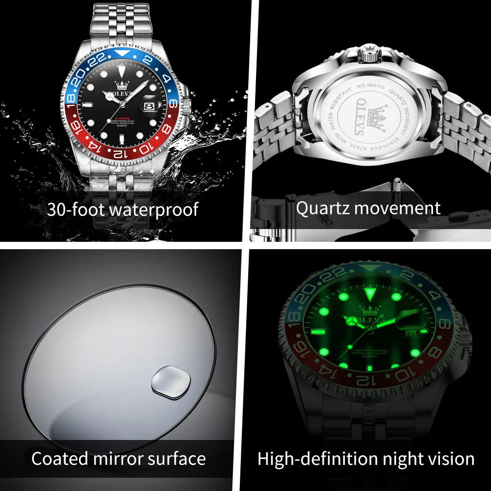 OLEVS 5657 Original Brand Men's Watch