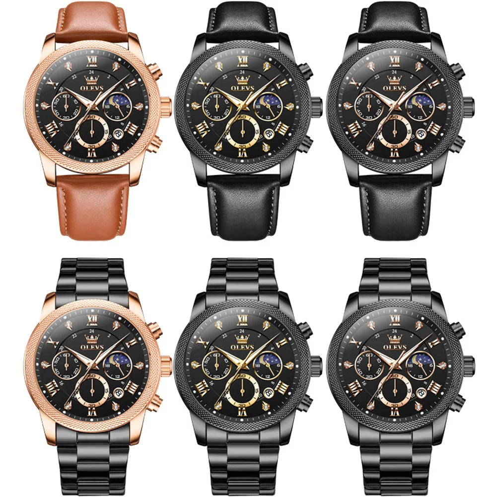 OLEVS Original Fashion Men's Watches