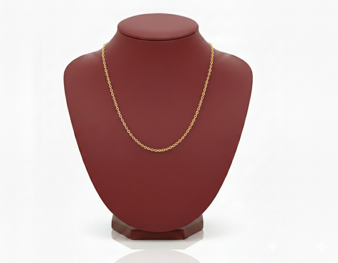 18k Gold Link Chain