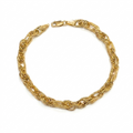 18k Gold Chain Inspired Bracelet