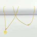 18K Real Gold Pure Leaf Necklace - Embellish Gold