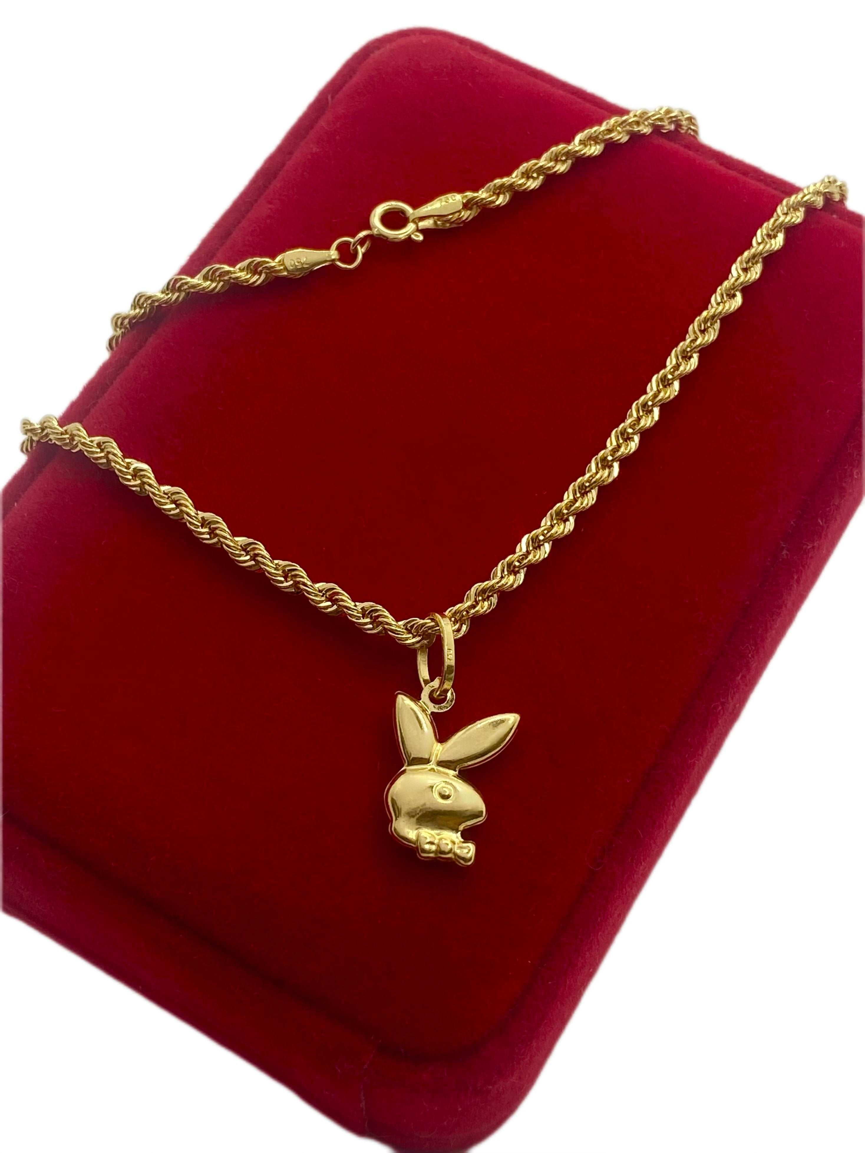18k Gold Bunny Necklace - Embellish Gold