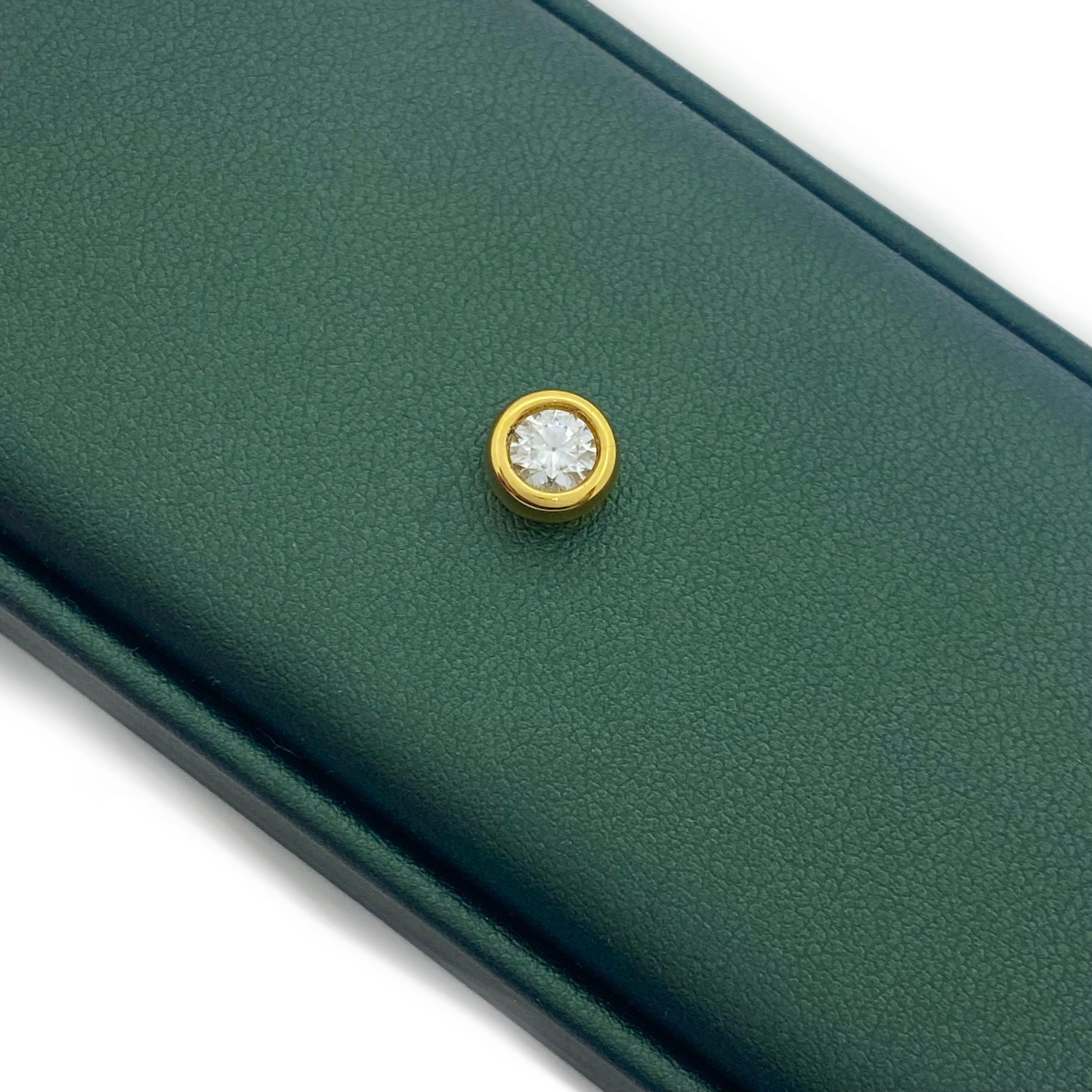 18k moissanite Stone Pendant