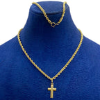 18k Gold Shimmering Necklace