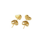18k Gold Braveheart Stud Earrings