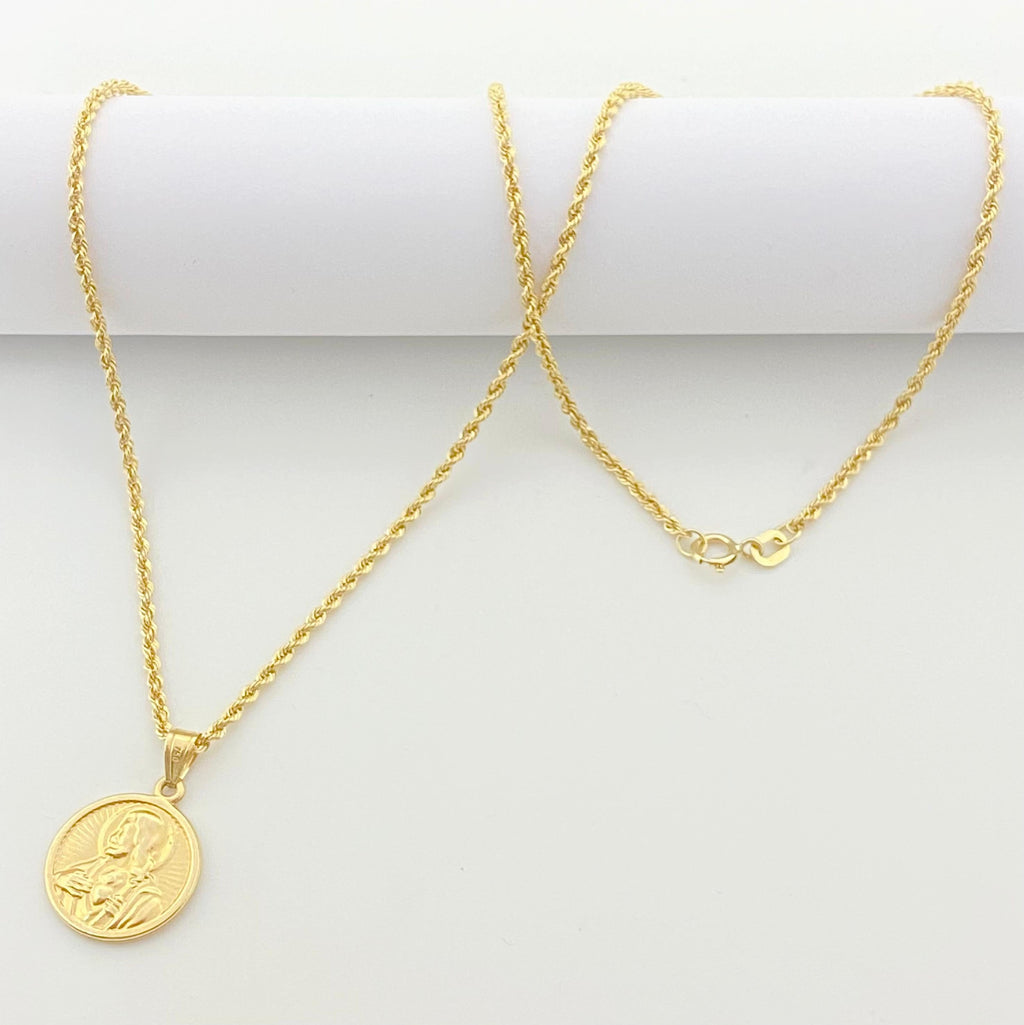 18k Gold Relic Necklace