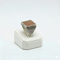 925 Silver Flip Ruby Stone Ring