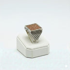925 Silver Flip Ruby Stone Ring