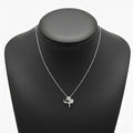 925 Silver Triple Pendant Necklace