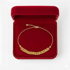 18K Real Gold Double Layer Rope Bracelet
