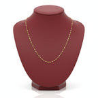 18K Real Gold Mirror chain