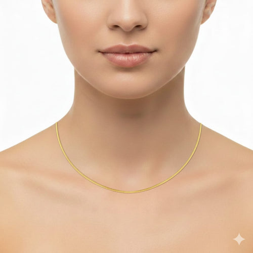 18k Gold Foxtail Chain