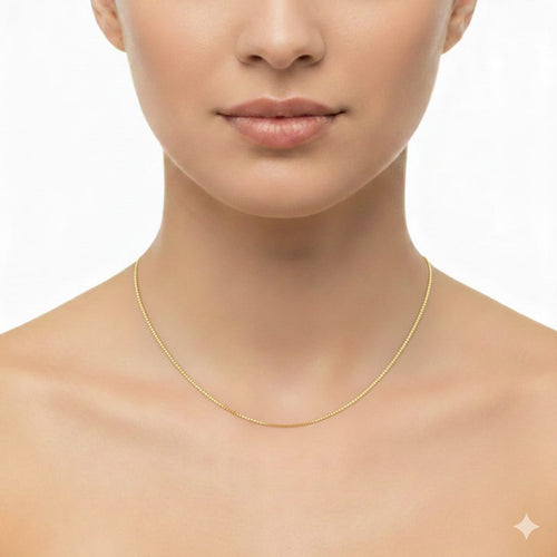18k Gold Box Chain