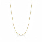 18K Real Gold Box Chain