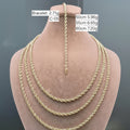 18k Gold Rope Chain 7