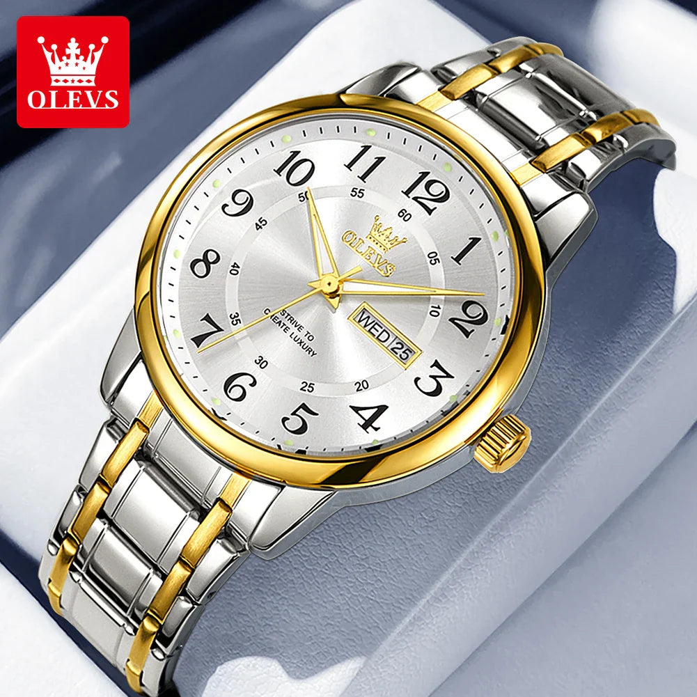 OLEVS Casual fashion men's watches