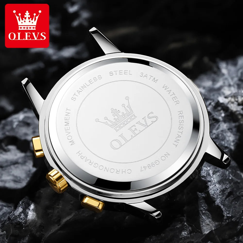 OLEVS 9947 Stainless Steel Men's Watch