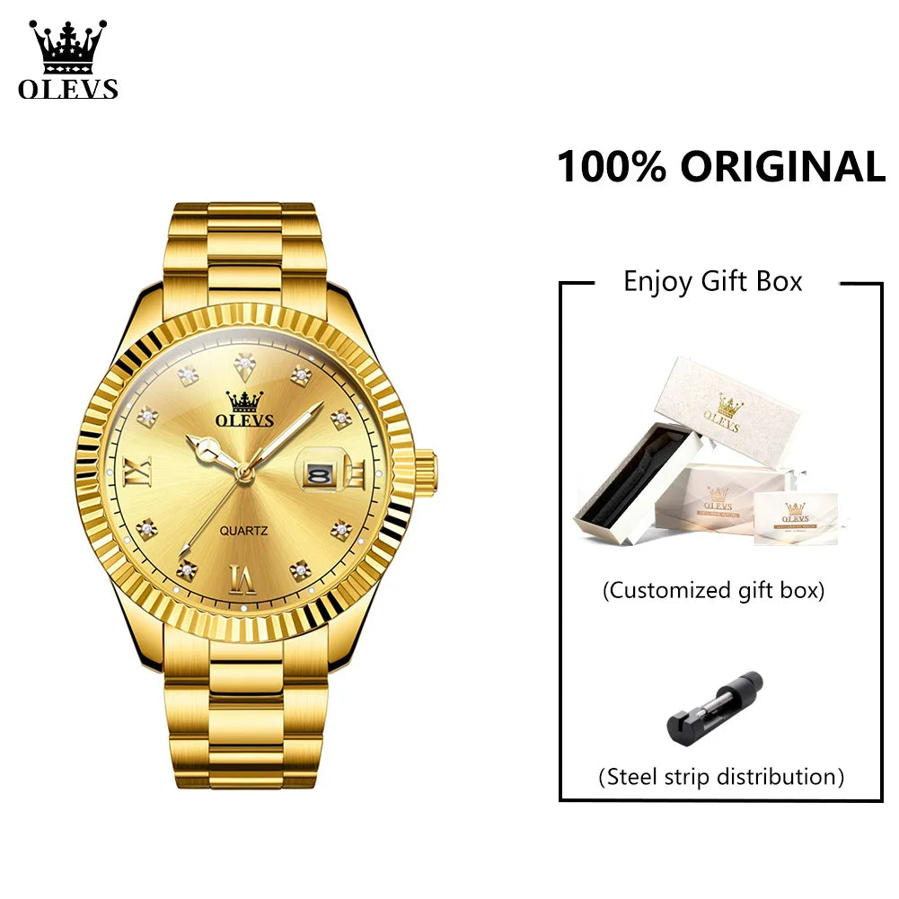 OLEVS 3623 Top Brand Quartz Man Watch