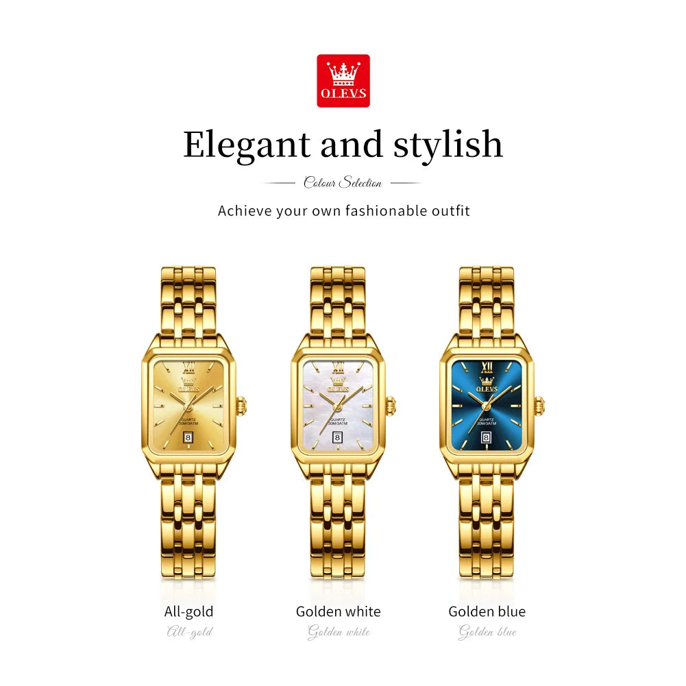 OLEVS 5616 New Quartz Watch for Women