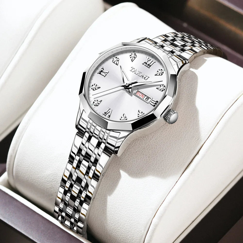 OLEVS Fashion Golden Watch for Women